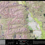 2018 GMU 481 Colorado Big Game (Elk/Mule Deer) Hunting Map (Public/Private Lands) Preview 1