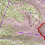 2018 GMU 481 Colorado Big Game (Elk/Mule Deer) Hunting Map (Public/Private Lands) Preview 3