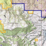 2018 GMU 70 Colorado Big Game (Elk/Mule Deer) Hunting Map (Public/Private Lands) Preview 2