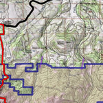 2018 GMU 70 Colorado Big Game (Elk/Mule Deer) Hunting Map (Public/Private Lands) Preview 3