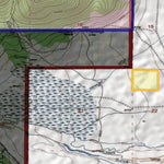 2018 GMU 500 Colorado Big Game (Elk/Mule Deer) Hunting Map (Public/Private Lands) Preview 2
