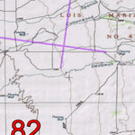 2018 GMU 82 Colorado Big Game (Elk/Mule Deer) Hunting Map (Public/Private Lands) Preview 2