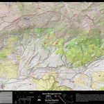 2018 GMU 52 Colorado Big Game (Elk/Mule Deer) Hunting Map (Public/Private Lands) Preview 1