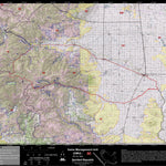 2018 GMU 80 Colorado Big Game (Elk/Mule Deer) Hunting Map (Public/Private Lands) Preview 1