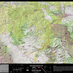 2018 GMU 691 Colorado Big Game (Elk/Mule Deer) Hunting Map (Public/Private Lands) Preview 1