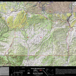 2018 GMU 741 Colorado Big Game (Elk/Mule Deer) Hunting Map (Public/Private Lands) Preview 1