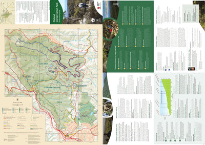 Cleland Conservation Park Bushwalking Map Preview 1