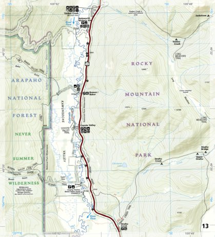 2306 Colorado River Headwaters to Kremmling (map 13) Preview 1