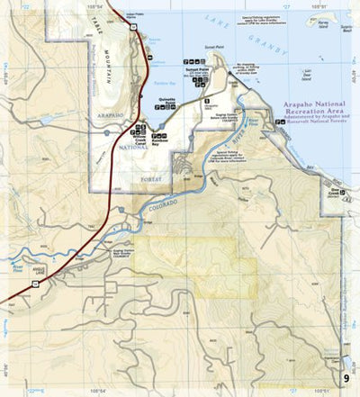 2306 Colorado River Headwaters to Kremmling (map 09) Preview 1