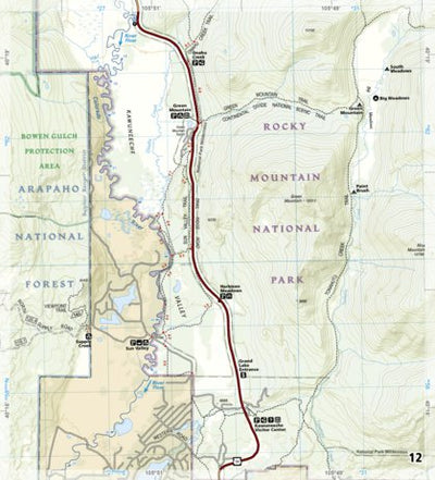 2306 Colorado River Headwaters to Kremmling (map 12) Preview 1
