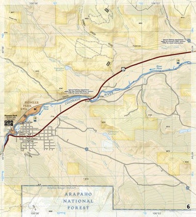 2306 Colorado River Headwaters to Kremmling (map 06) Preview 1