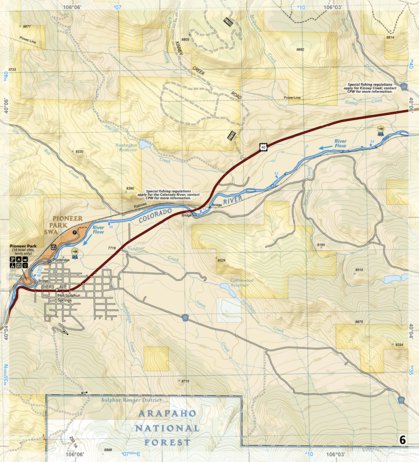 2306 Colorado River Headwaters to Kremmling (map 06) Preview 1