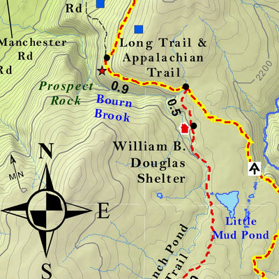 Manchester Area Hiking Trail Map 2nd Edition Preview 2