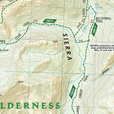 802 Desolation and Granite Chief Wilderness Areas (north side) Preview 2