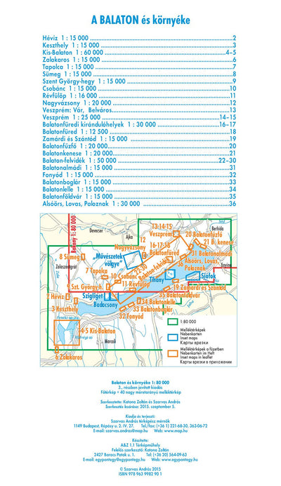 Balaton térkép szett* Balaton bundle Preview 3