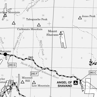 San Isabel NF - Salida Ranger District - MVUM Preview 2