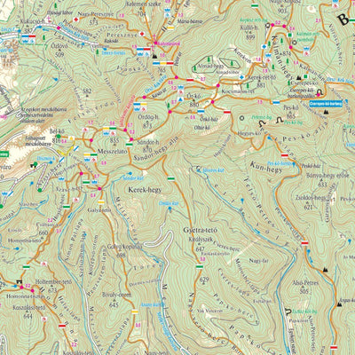 Bükk térképszett map bundle Preview 3