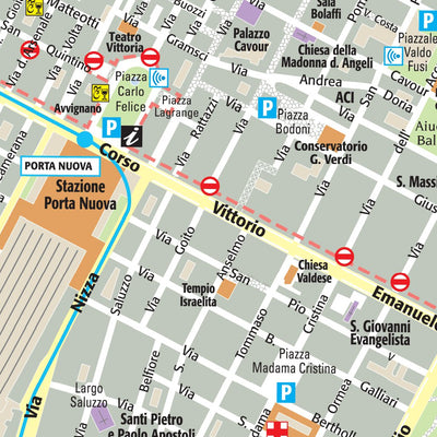 city map Torino Preview 2
