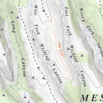Wetherill Mesa, Colorado 7.5 Minute Topographic Map Preview 3