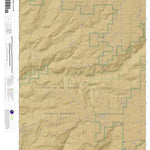 Woods Canyon, Colorado 7.5 Minute Topographic Map - Color Hillshade Preview 1