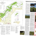 Pisgah National Forest, Western Appalachian District Forest Visitor Map Preview 1
