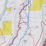 Colorado GMU 131 Topographic Hunting Map Preview 2