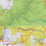 Colorado GMU 15 Topographic Hunting Map Preview 3