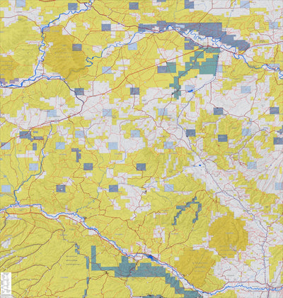 Colorado GMU 11 Topographic Hunting Map Preview 1