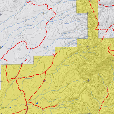 Colorado GMU 11 Topographic Hunting Map Preview 2