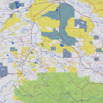 Colorado GMU 17 Topographic Hunting Map Preview 1
