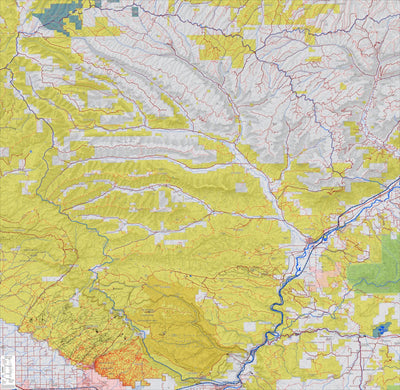Colorado GMU 31 Topographic Hunting Map Preview 1