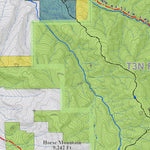 Colorado GMU 12 Topographic Hunting Map Preview 3