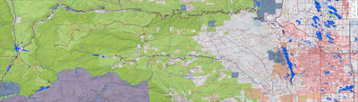 Colorado GMU 19 Topographic Hunting Map Preview 1