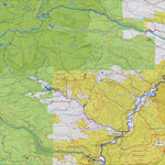 Colorado GMU 25 Topographic Hunting Map Preview 1