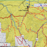 Colorado GMU 25 Topographic Hunting Map Preview 2