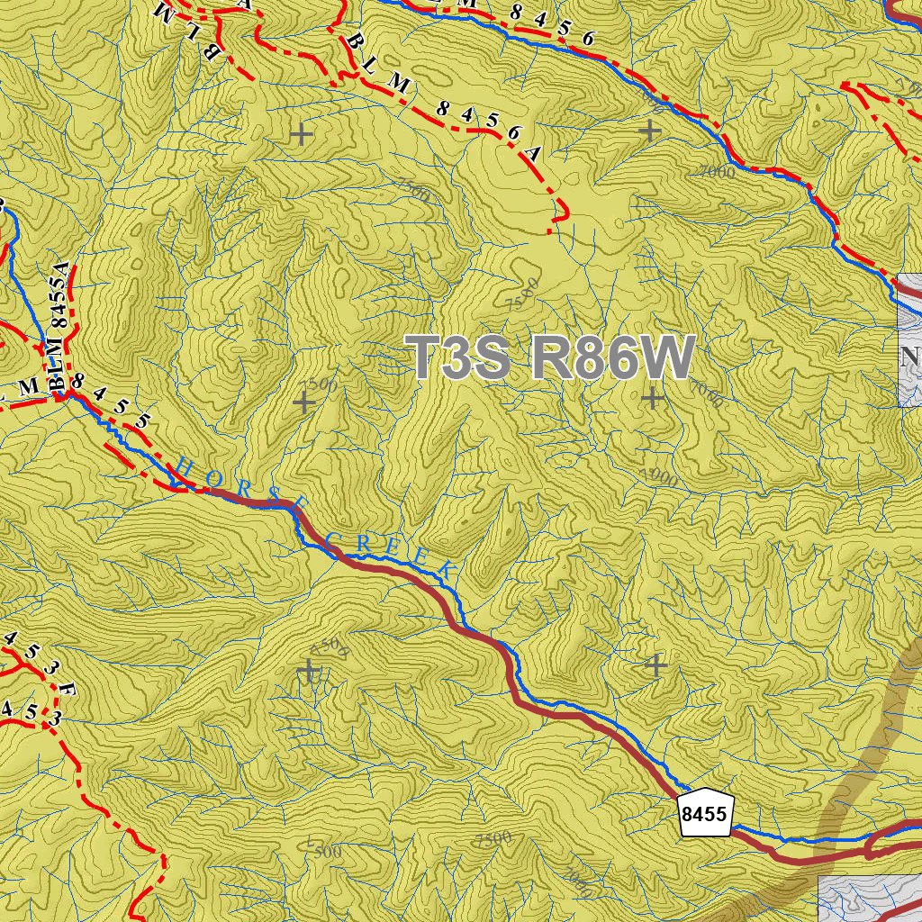 Colorado GMU 25 Topographic Hunting Map by DIY Hunting Maps | Avenza Maps