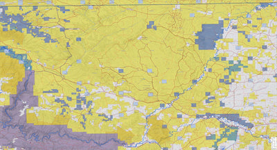 Colorado GMU 2 Topographic Hunting Map Preview 1