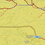 Colorado GMU 2 Topographic Hunting Map Preview 2