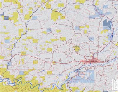 Colorado GMU 301 Topographic Hunting Map Preview 1