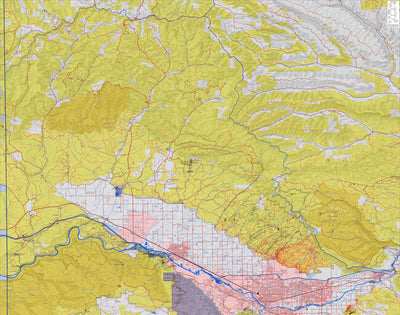 Colorado GMU 30 Topographic Hunting Map Preview 1