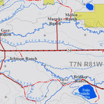 Colorado GMU 16 Topographic Hunting Map Preview 2