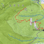 Colorado GMU 16 Topographic Hunting Map Preview 3
