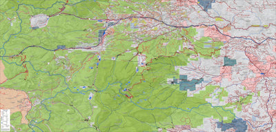 Colorado GMU 39 Topographic Hunting Map Preview 1