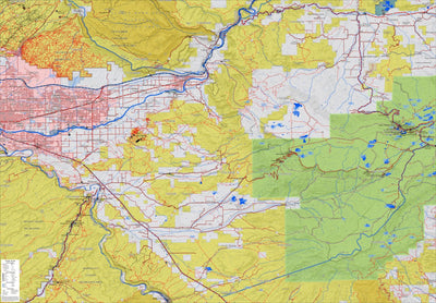 Colorado GMU 41 Topographic Hunting Map Preview 1