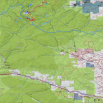 Colorado GMU 46 Topographic Hunting Map Preview 1