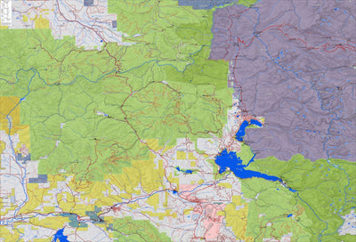 Colorado GMU 18 Topographic Hunting Map Preview 1