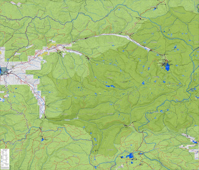 Colorado GMU 24 Topographic Hunting Map Preview 1