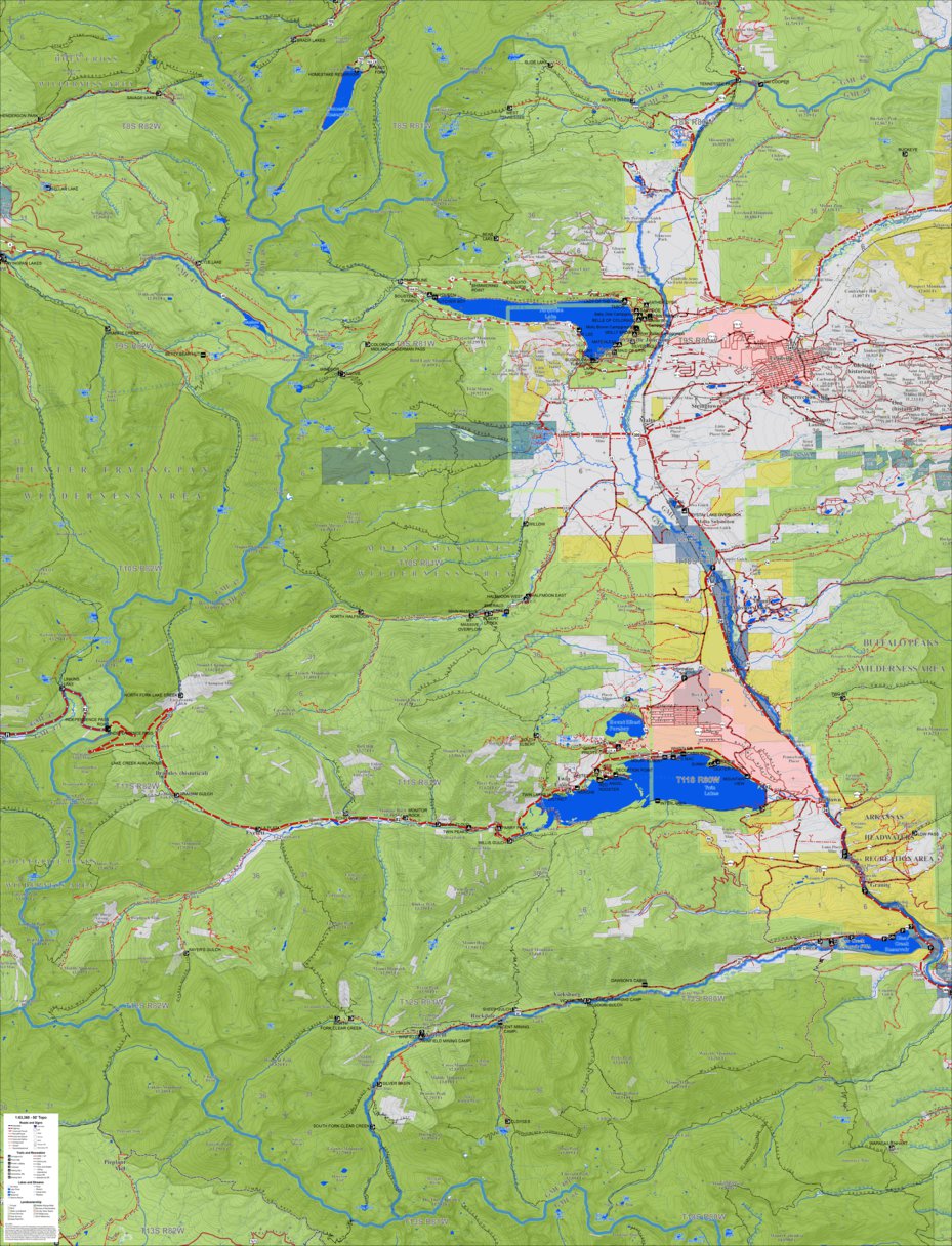 Colorado GMU 48 Topographic Hunting Map by DIY Hunting Maps | Avenza Maps