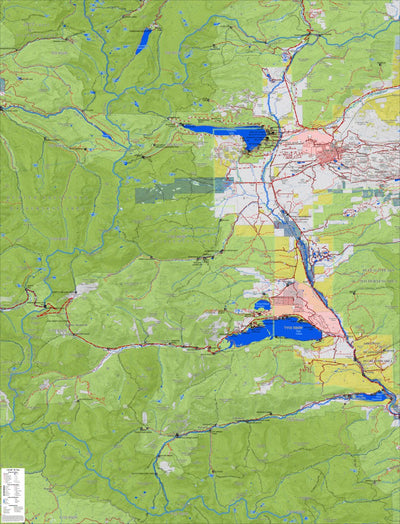 Colorado GMU 48 Topographic Hunting Map Preview 1