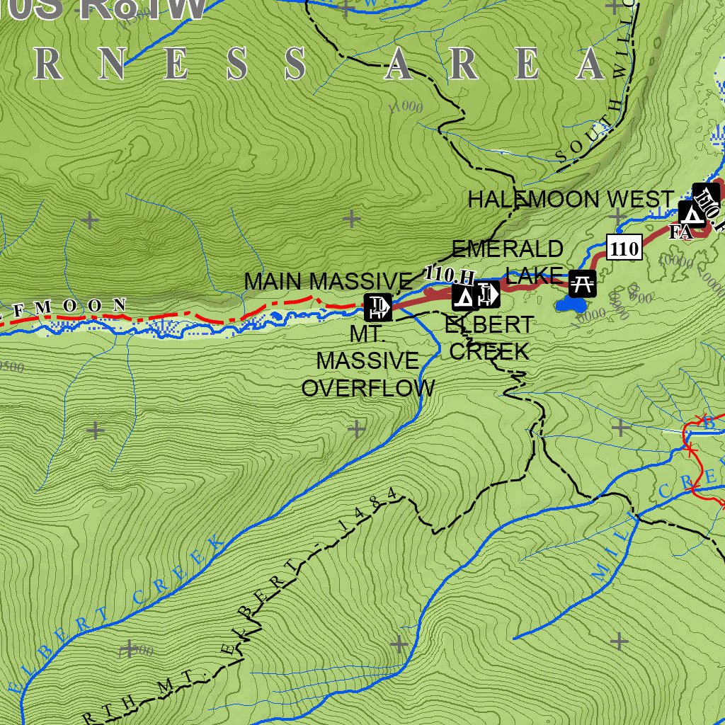 Colorado GMU 48 Topographic Hunting Map by DIY Hunting Maps | Avenza Maps